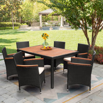 Wayfair garden deals dining sets